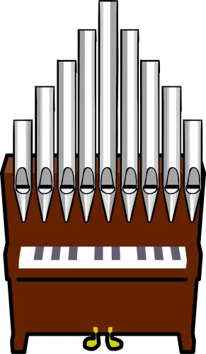 Image Pipe Organ Png - Pipe Organ Clip Art