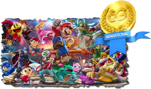 Transparent Super Smash Bros Wii U Png - Video Games Smash Bros