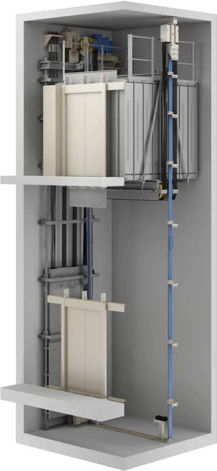 Elevator Atlas Super Gigas Axonometric - Cupboard
