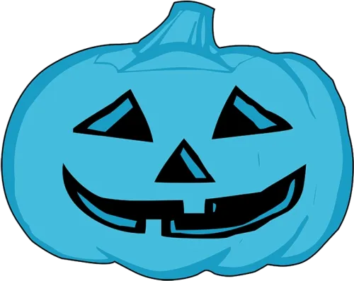 Pumpkin Clip Art Royalty Free Stock Blue Clipart Halloween - Halloween Pumpkin Clipart Black And White