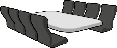 Conference Centre Meeting Space Convention Computer - Conference Room Table Clipart