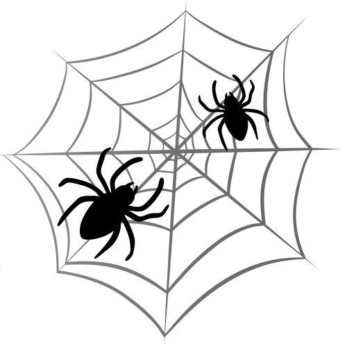 Halloween Spider Web Clipart 2 Clipartcow - Transparent Background Clipart Halloween Spider Web