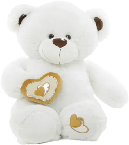White Teddy Bear Png Hd - Teddy Bear With White Colour