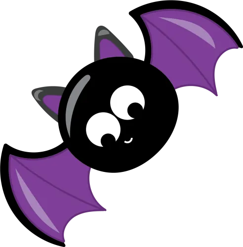 Transparent Halloween Bats Png - Kids Halloween Clip Art