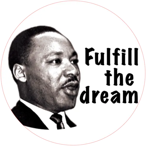 Martin Luther King Button - Martin Luther King Jr Visits Jamaica