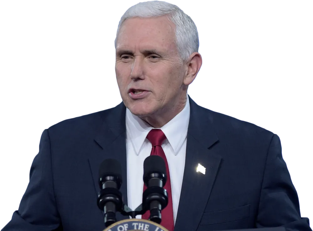 Clip Art Vice President Visits Louisiana - Mike Pence Png