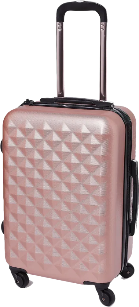 Suitcase Png Free Download - Typo Rose Gold Suitcase
