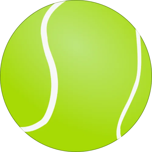 Bouncing Tennis Ball Images Png Image Clipart - Tennis Ball Drawing Easy