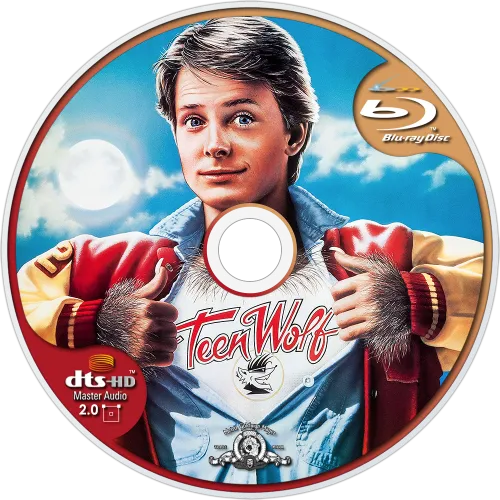 Teen Wolf Bluray Disc Image - Thriller Movie Posters 80s