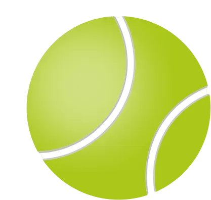 Tennis Ball Clipart With Transparent Background - Clip Art Tennis Ball Transparent Background