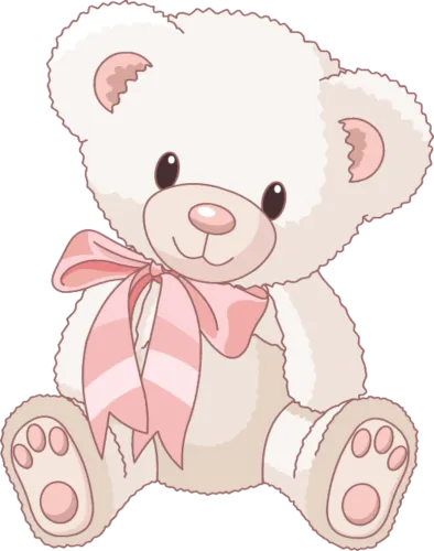 Transparent Teddy Bear Vector Png - Baby Bear Teddy Bear Drawing
