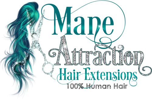 Mane Attraction Hair Extensions Logo On Transparent - Calligraphy