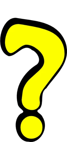 Question Mark Free Clipart Image With Transparent Yellow - Yellow Question Mark Png