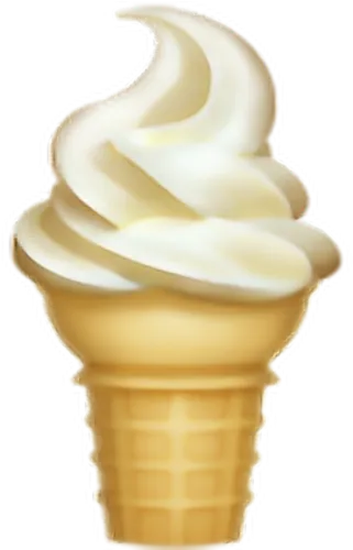 #helado 
#helado♡ 
#emojiiphone 
#emoji 
#helado🍦 - Vanilla Ice Cream Gif