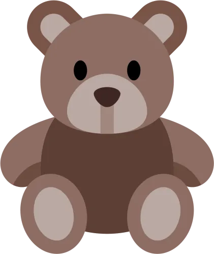 Teddy Bear Icon - Transparent Background Teddy Bear Clipart