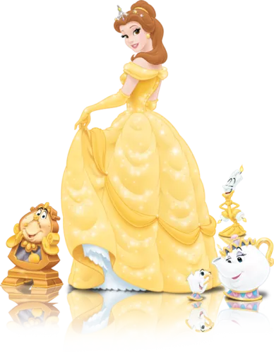 Transparent Beauty And The Beast Belle Clipart - Beauty And The Beast Characters Belle
