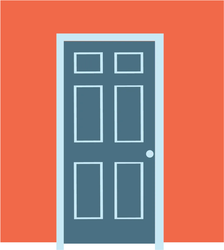 Approach A Door Clipart Vector Free Door Clipart Door - Home Door