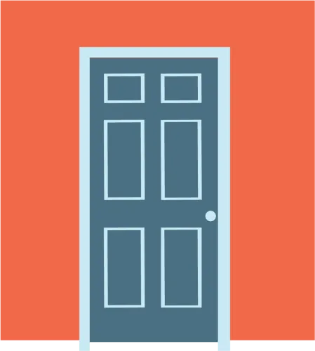 Approach A Door Clipart Vector Free Door Clipart Door - Home Door