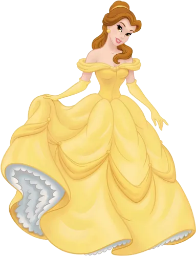 Yellow Dress Clipart Beauty And The Beast Dress - Beauty And The Beast 1991 Belle Yellow Dress