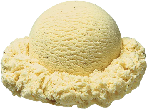 Transparent Ice Cream Scoops Png - Vanilla Ice Cream Scoop Png