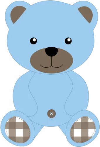 Transparent Teddy Bear Png - Teddy Bear Blue Png