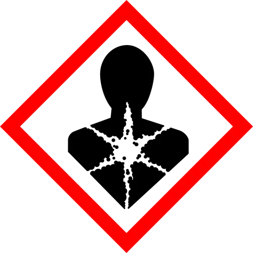 Hazard Human Health Poisonous Png Image - Health Hazard Whmis Symbol