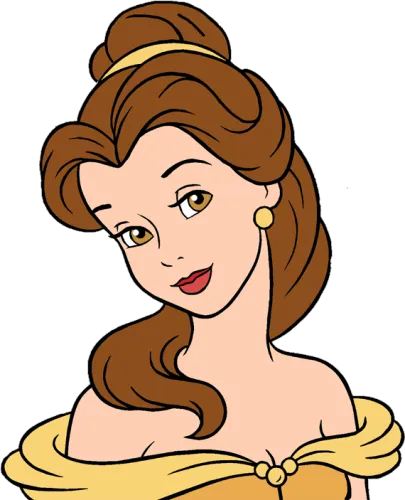 Beauty And The Beast&belle Clip Art Image 4 - Belle Beauty And The Beast Clipart