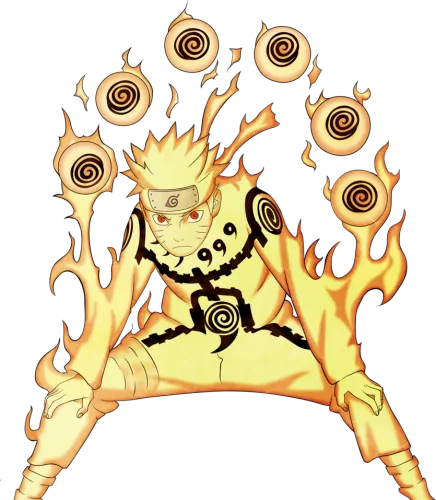 Trenton Antis - Nine Tails Chakra Mode Naruto