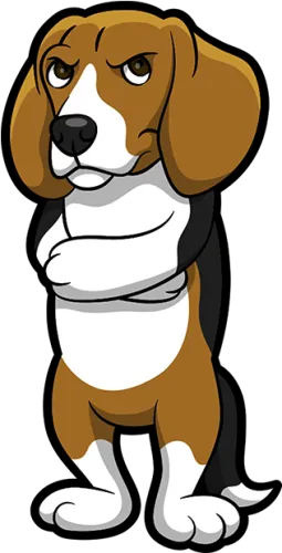 Beagle Emoji And Stickers Messages Sticker-5 - Beagle Png Cartoon