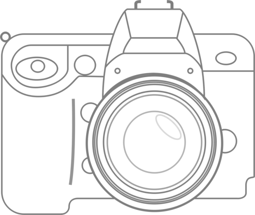 Drawing Canon Eos Single Lens Reflex Camera Digital - Single Lens Reflex Camera Drawing