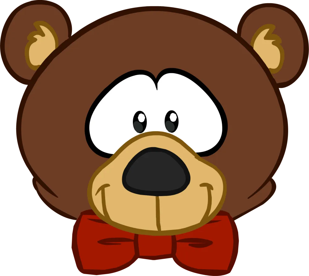 Teddy Bear Clipart Cute Bear Head - Teddy Bear Head Cartoon