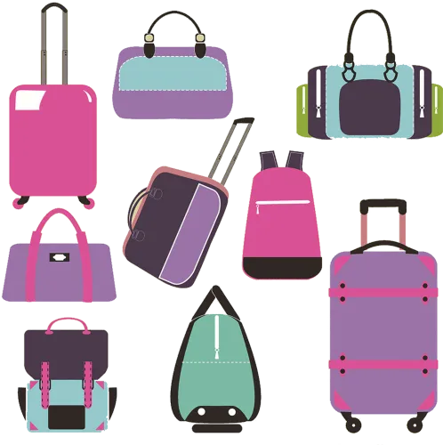 Baggage Travel Suitcase - Bag Vector