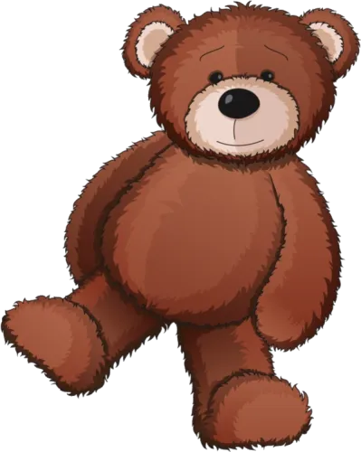 Gummy Bear Clipart Stuffed Animal Brown Teddy Clip - Brown Teddy Bear Drawing