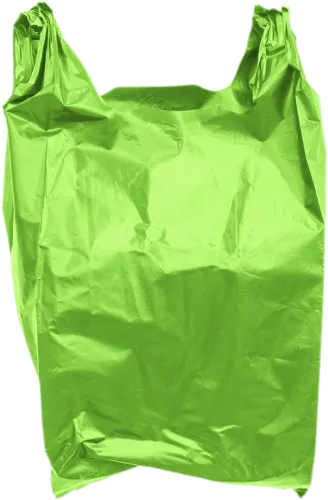 Plastic Bag Green Transparent Png - Plastic Bag Clipart Png
