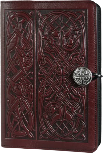 Leather Journal Cover - Leather Bound Celtic Journal