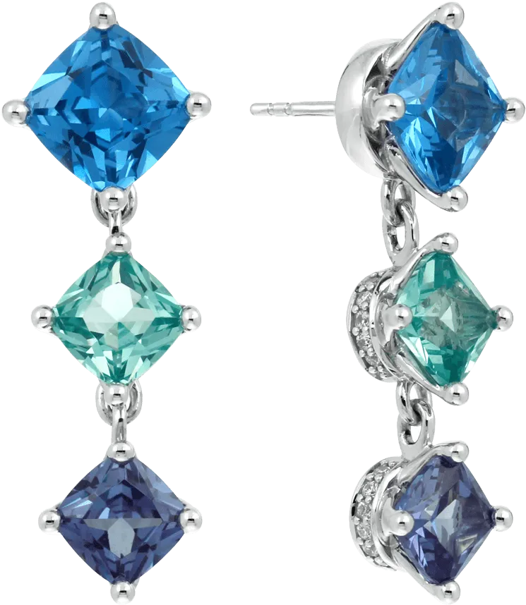 Belle Étoile Destiny Blue Earrings 03 01 13 1 - Earrings