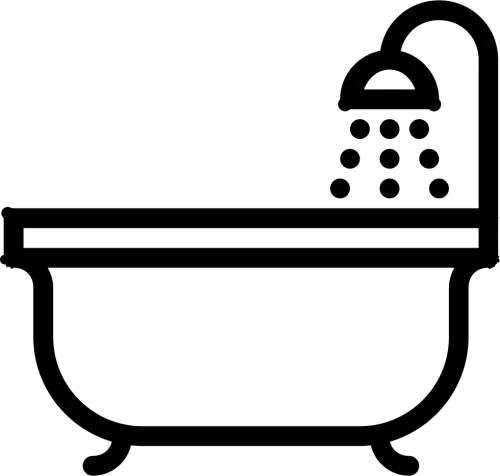 Shower And Tub - Tub Icon