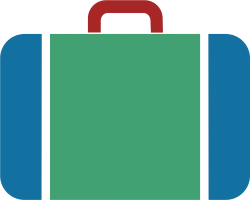 Baggage Png Transparent - Fa Suitcase Icon