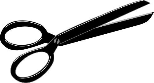 Scissors Clip Art - Fabric Scissors Clipart