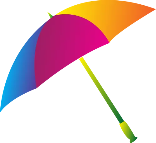 Umbrella Png - Guarda Chuva Desenho Colorido