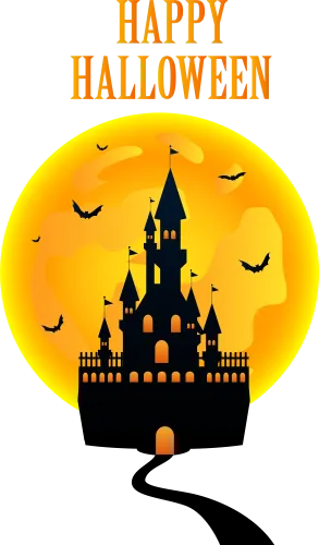Clipart Happy Halloween - Happy Halloween Png Transparent