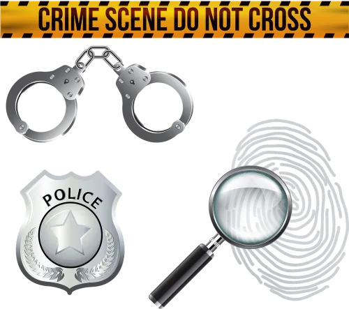 Police Crime Scene Police Badge Crime Tape Free Photo - Transparent Background Police Badge Transparent