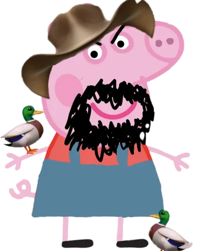 #peppa Pig #farm #peppa-pig #peppapigmeme - Peppa Pig Png Transparent