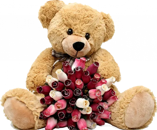 Valentine"s Teddy Bear Png I - Happy Teddy Day In Hd