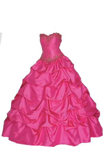Dress Png - Dress Pink - Pink Ball Gown Barbie Dress