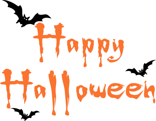 Download Happy Halloween Text Png Image For Designing - Creepy Happy Halloween Png