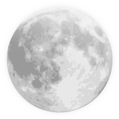 Weather Icon Full Moon By Gnokii Weather Icon Full - Transparent Background Moon Jpg