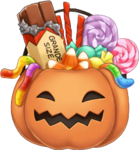 #arimoji #halloween #pumpkin #candy #grande #halloweencandy - Halloween Pumpkin With Candy
