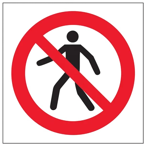 Red No Entry Png Image - Safety No Entry Sign