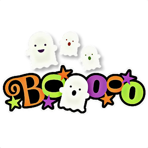 Boo Ghost Halloween Love Cute Ghost Sweet Ftehalloween - Happy Halloween Halloween Png